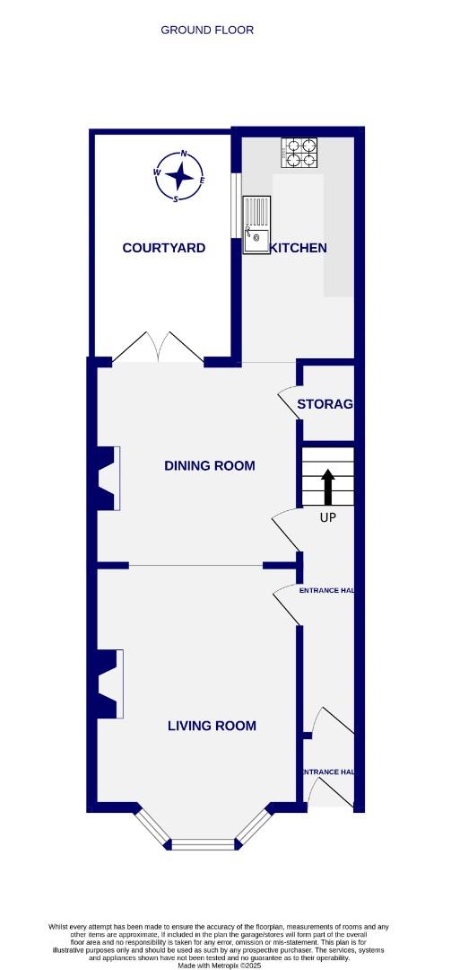 8, Grange Street, York floorplan