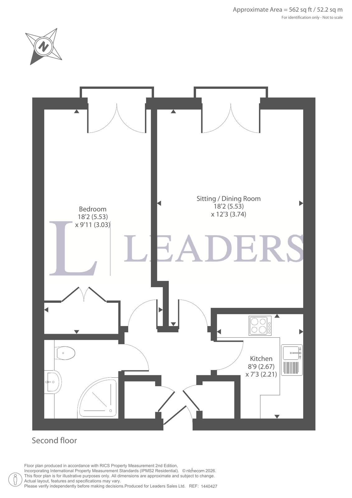 Flat 8, Harkness Court,, Cleeve Way, Sutton floorplan
