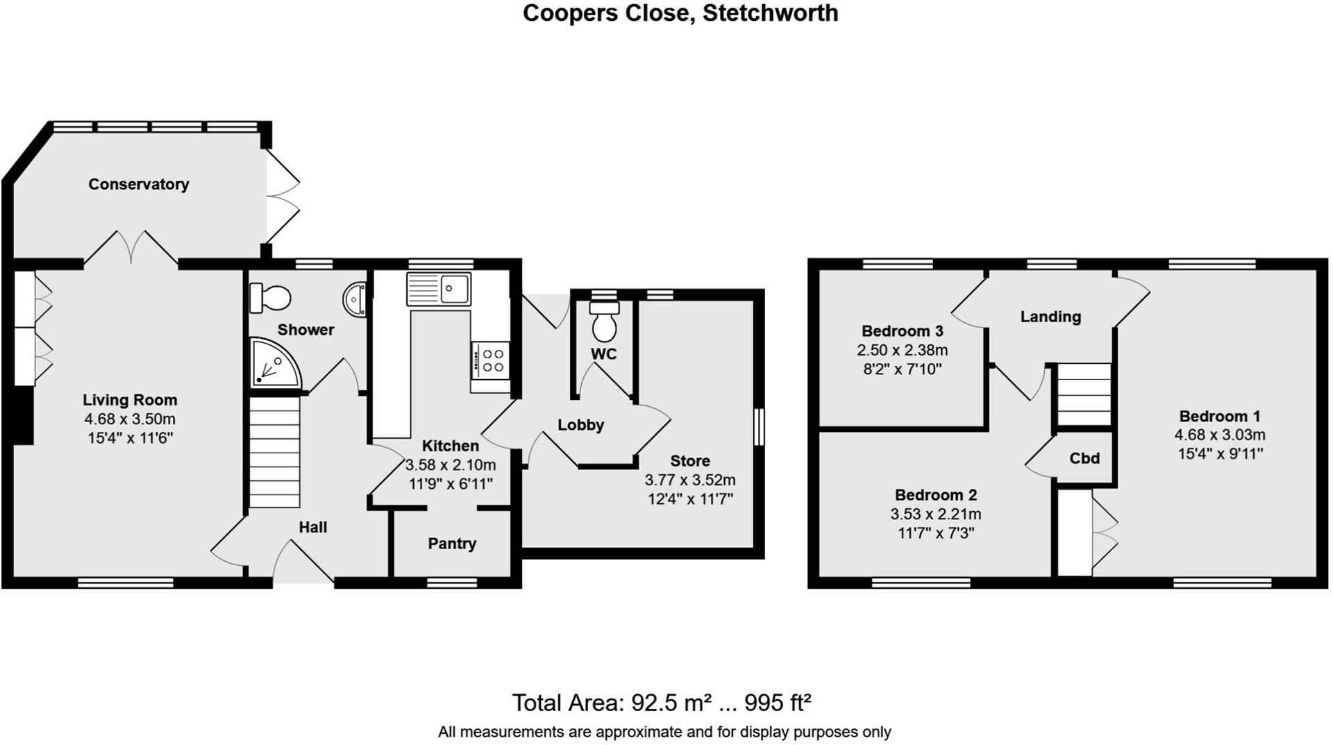 4, Coopers Close, Newmarket floorplan