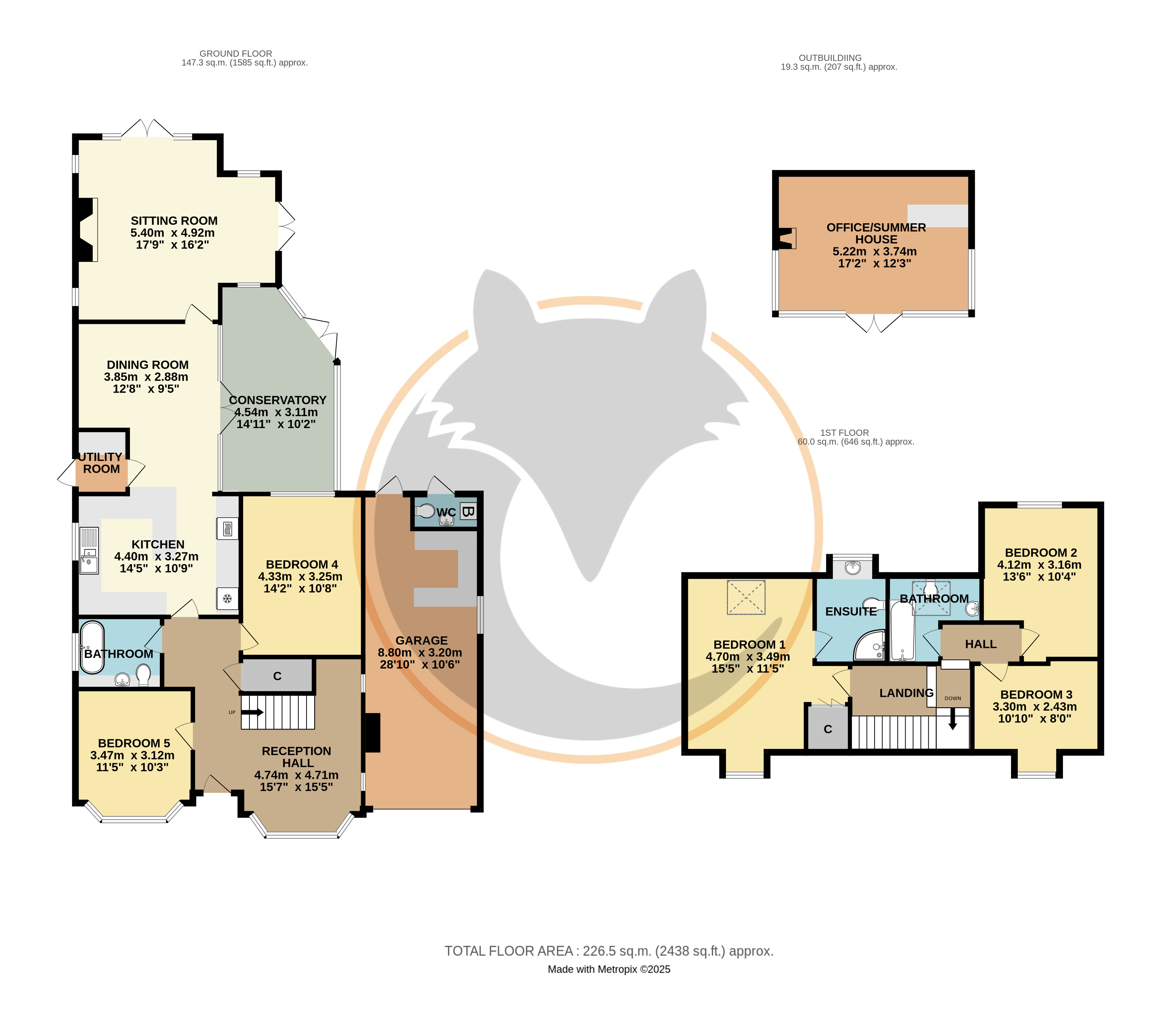 17, Everton Road, Lymington floorplan
