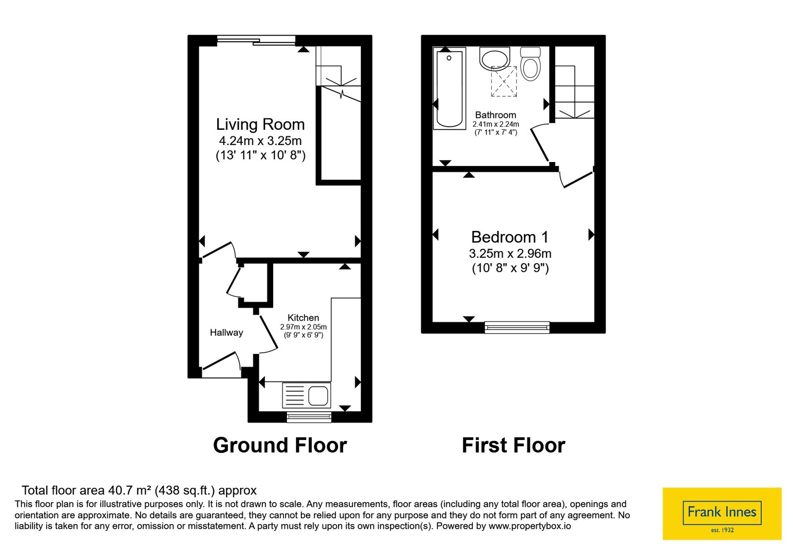 3, Blackthorn Close, Chesterfield floorplan