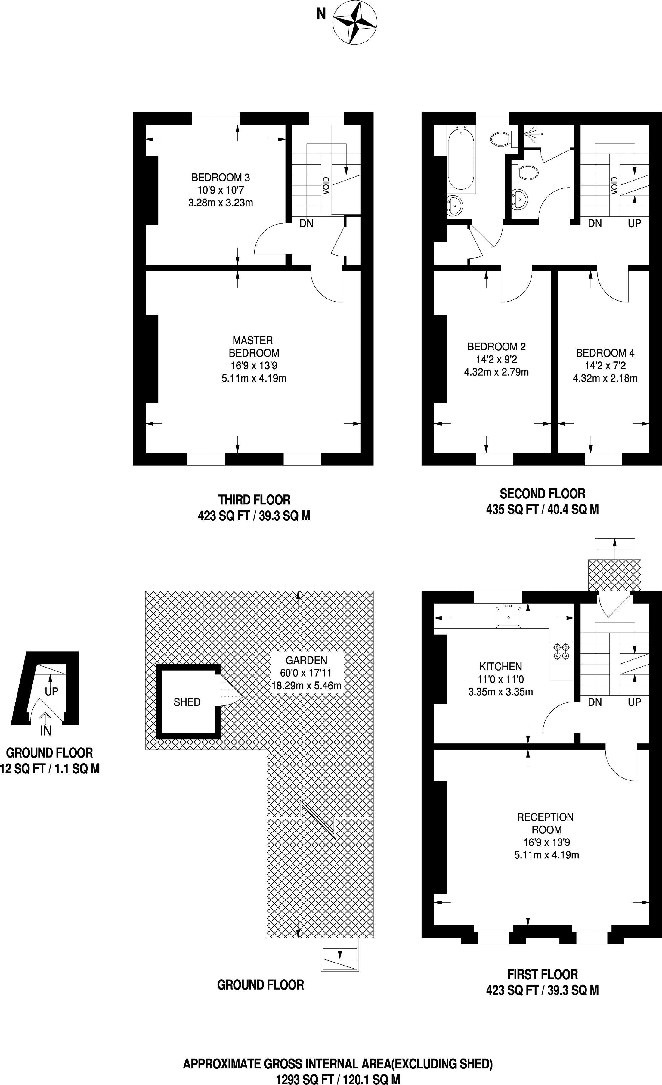 4 Bedrooms Maisonette to rent in Kentish Town Road, Kentish Town NW1