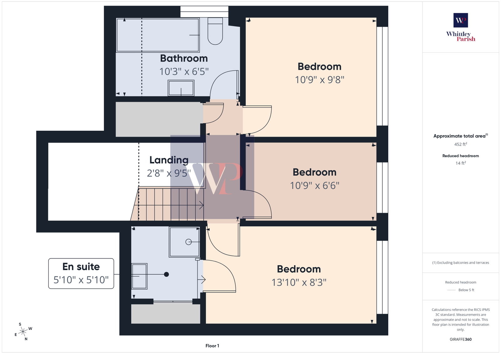 17, De Morley Close, Diss floorplan