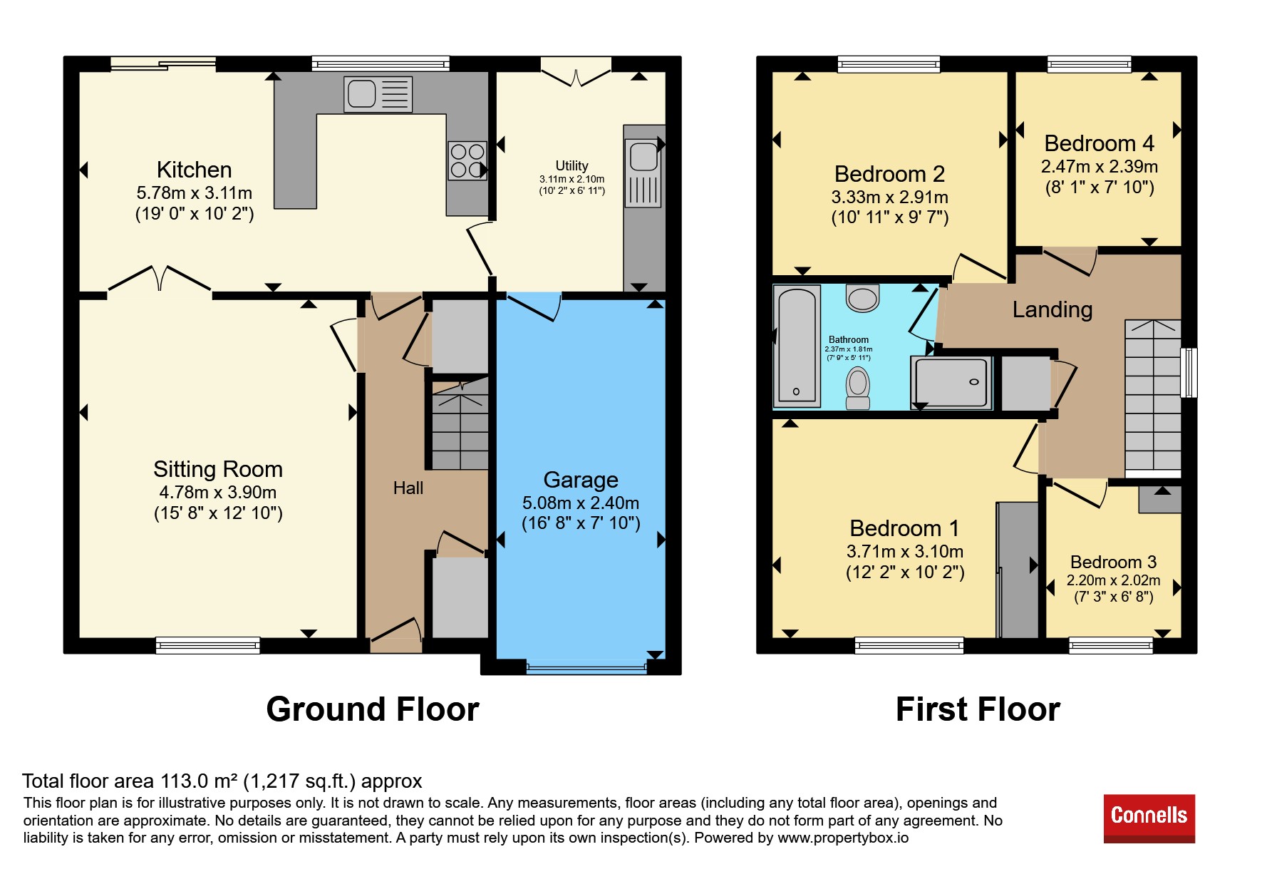 3, Hubbard Close, Buckingham floorplan