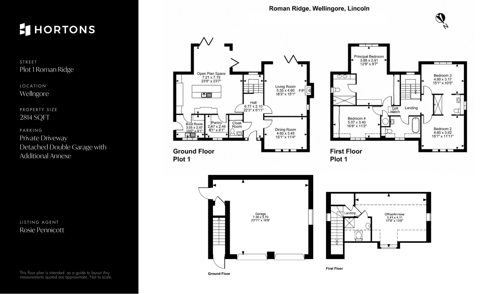 Plot 1 Roman Ridge, Lincolnshire floorplan