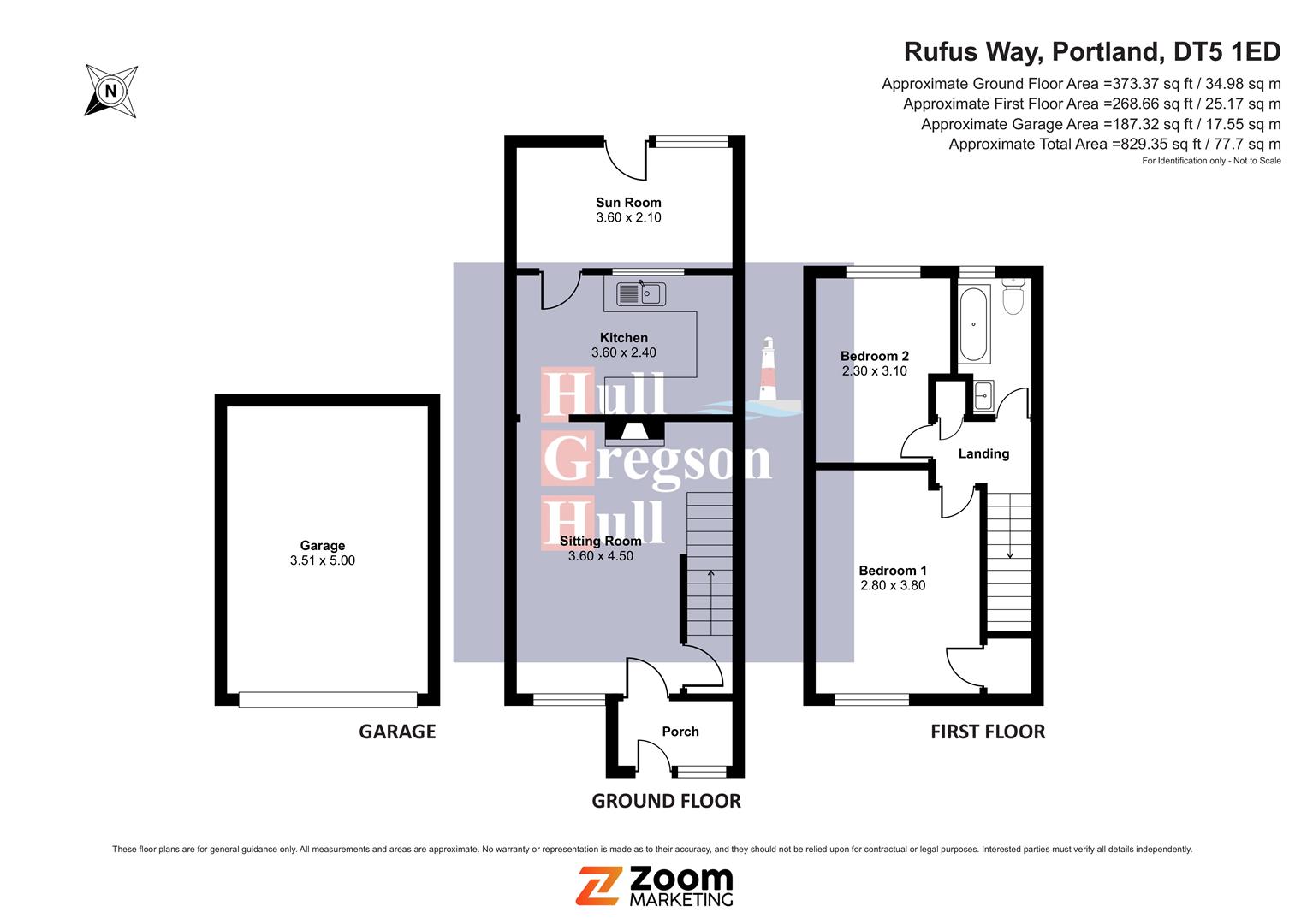 20, Rufus Way, Portland floorplan