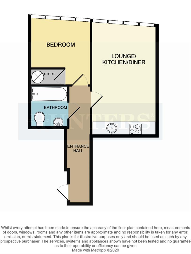 17, Bank House, Queen Street floorplan