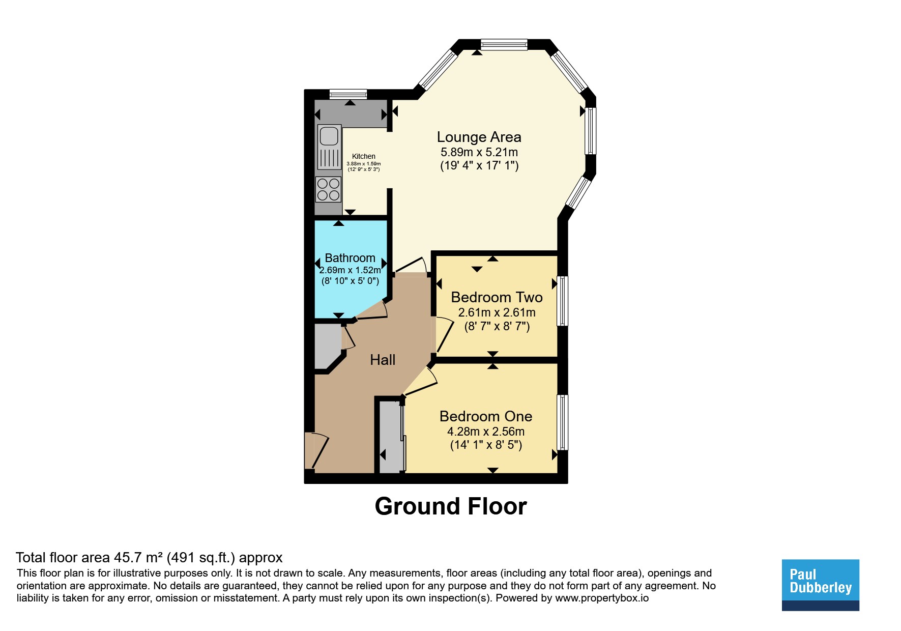 2, The Avenue, Wednesbury floorplan