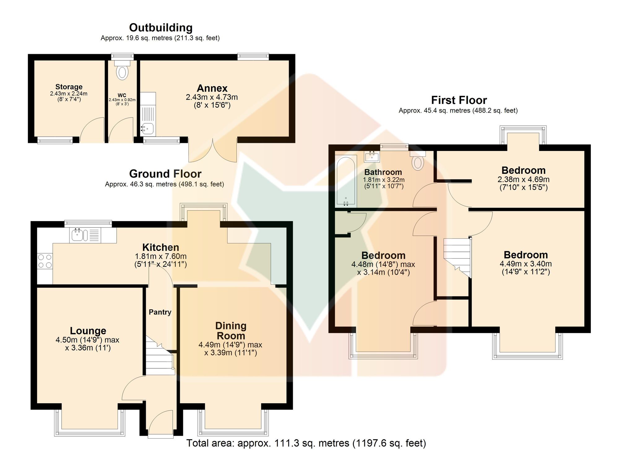 57 High Street, Gainsborough floorplan