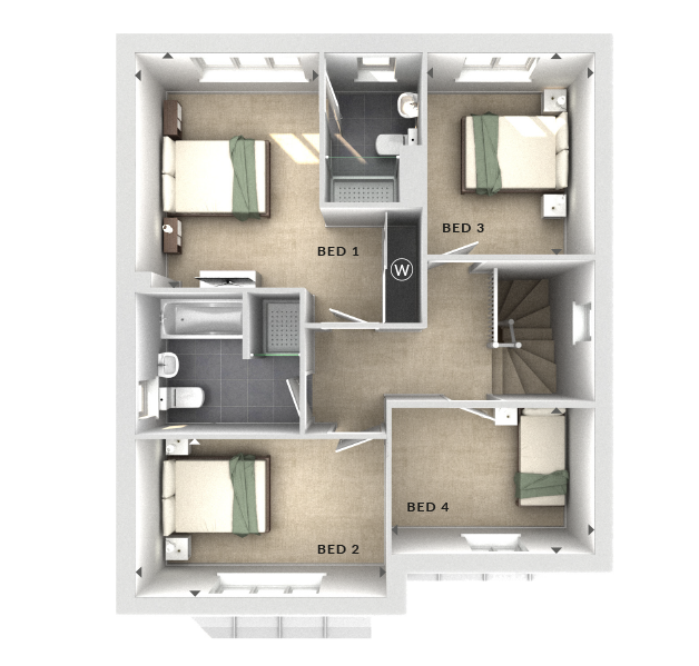 103, Blackthorn Way, Off Willand Road, Cullompton floorplan