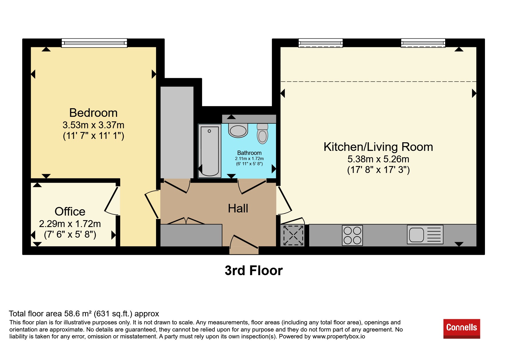 The Avenue, Tunbridge Wells floorplan