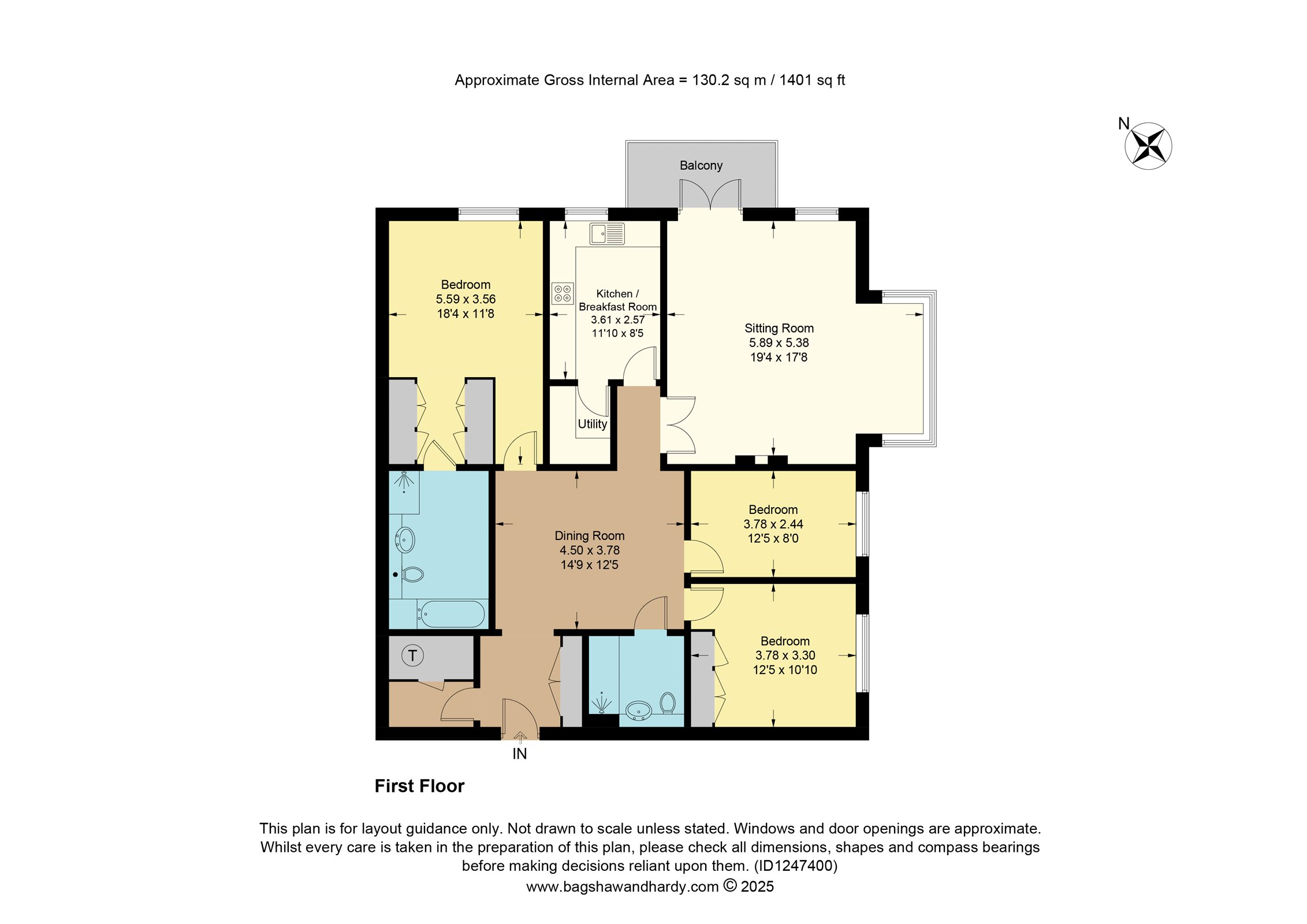 Flat 15, Reeves House, 2, Hartfield Road, Surrey floorplan