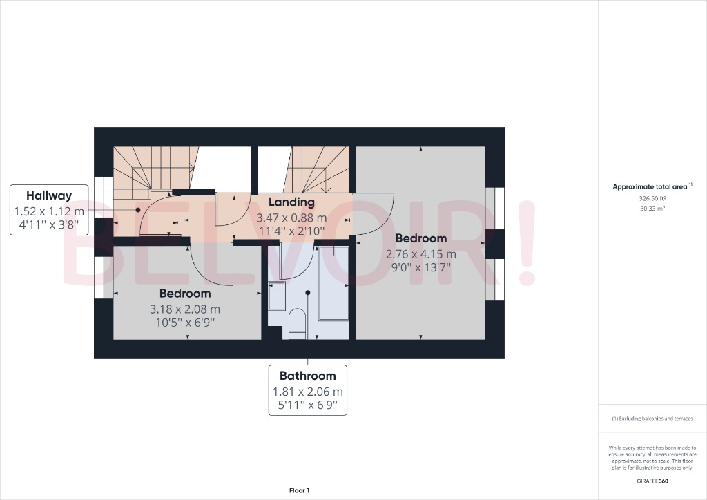 71, Carter Drive, Basingstoke floorplan