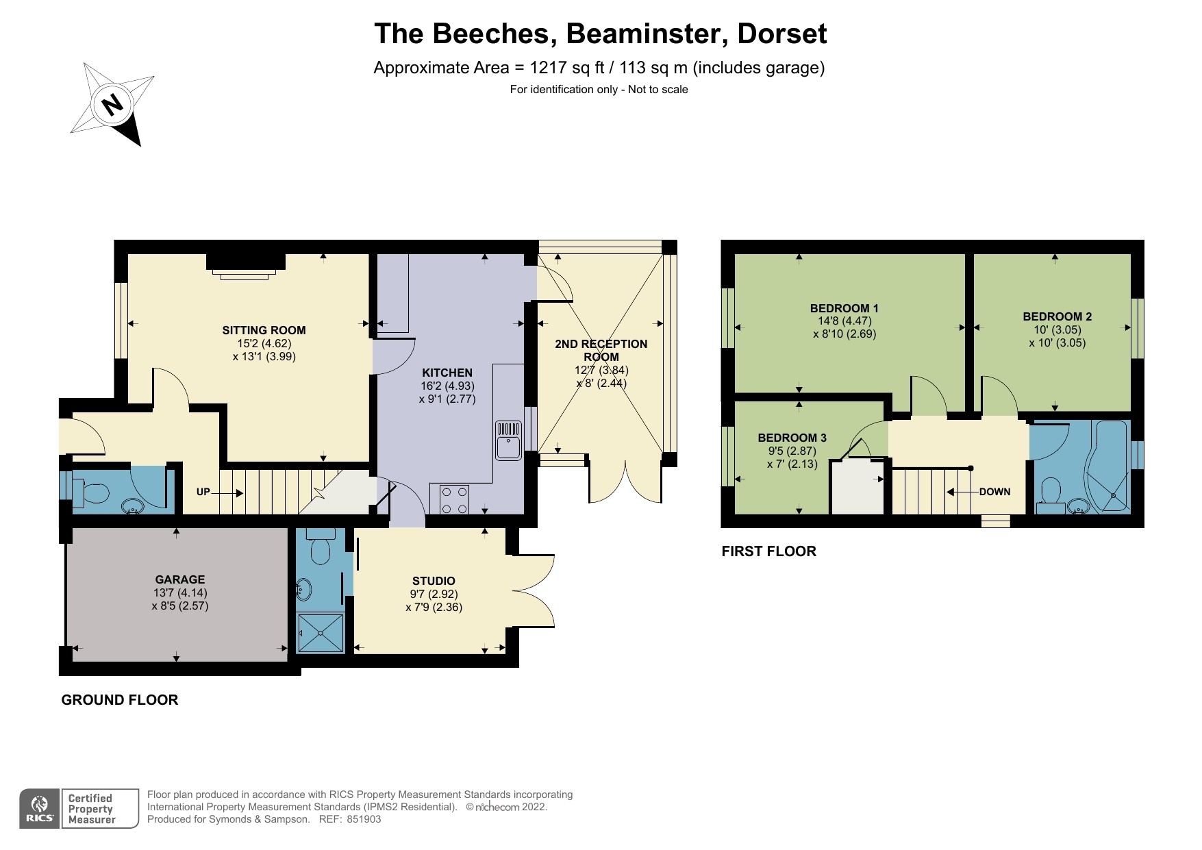 The Beeches, Beaminster, Dorset DT8, 3 bedroom detached house for sale
