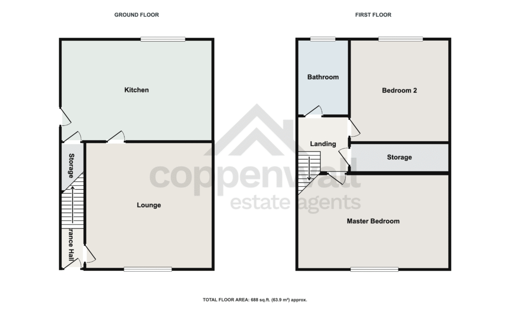 46, Tunstead Crescent, Stacksteads floorplan