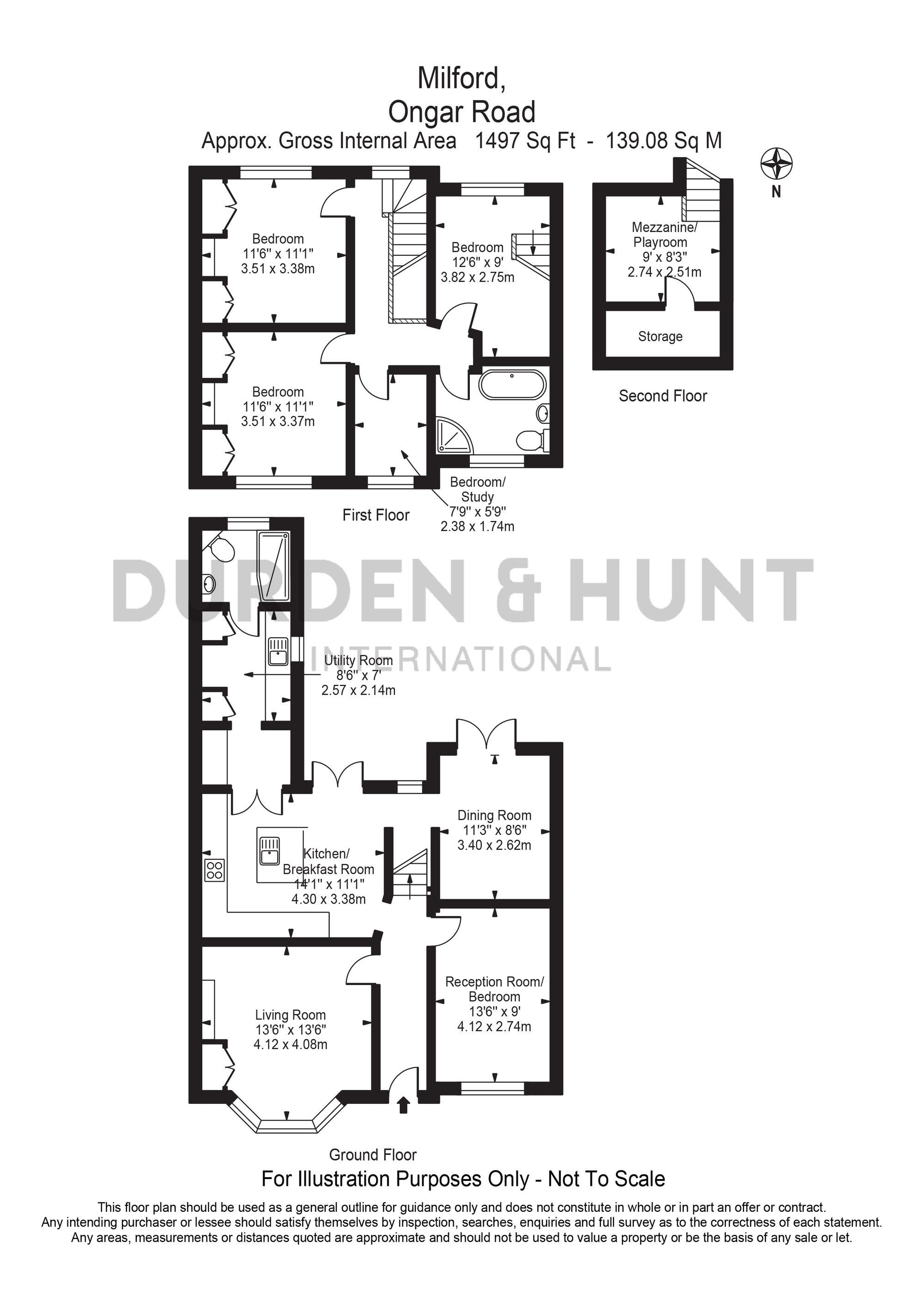 Milford Ongar Road, Ongar floorplan
