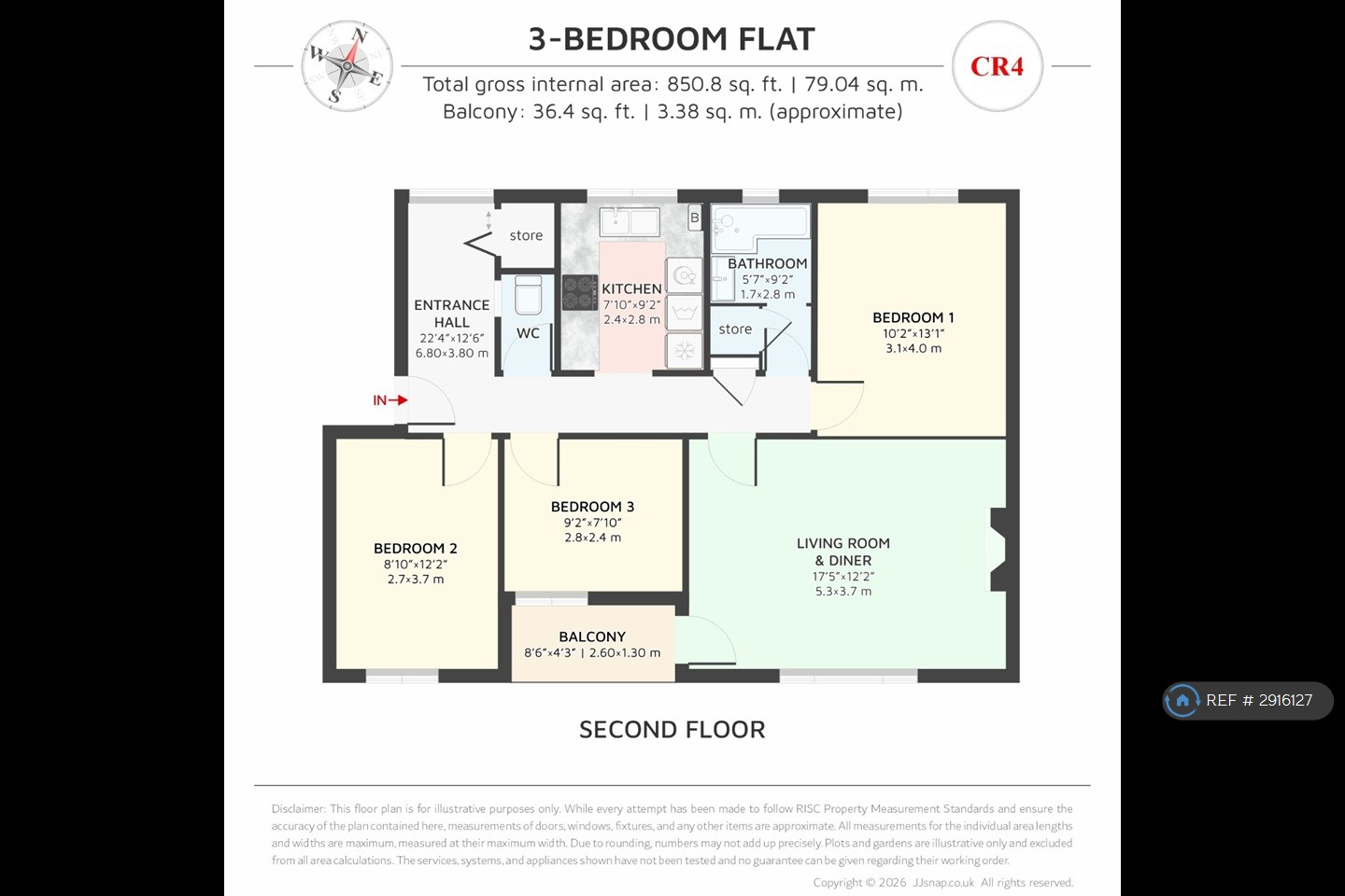 Mill Green London Road, Mitcham Junction, Mitcham floorplan