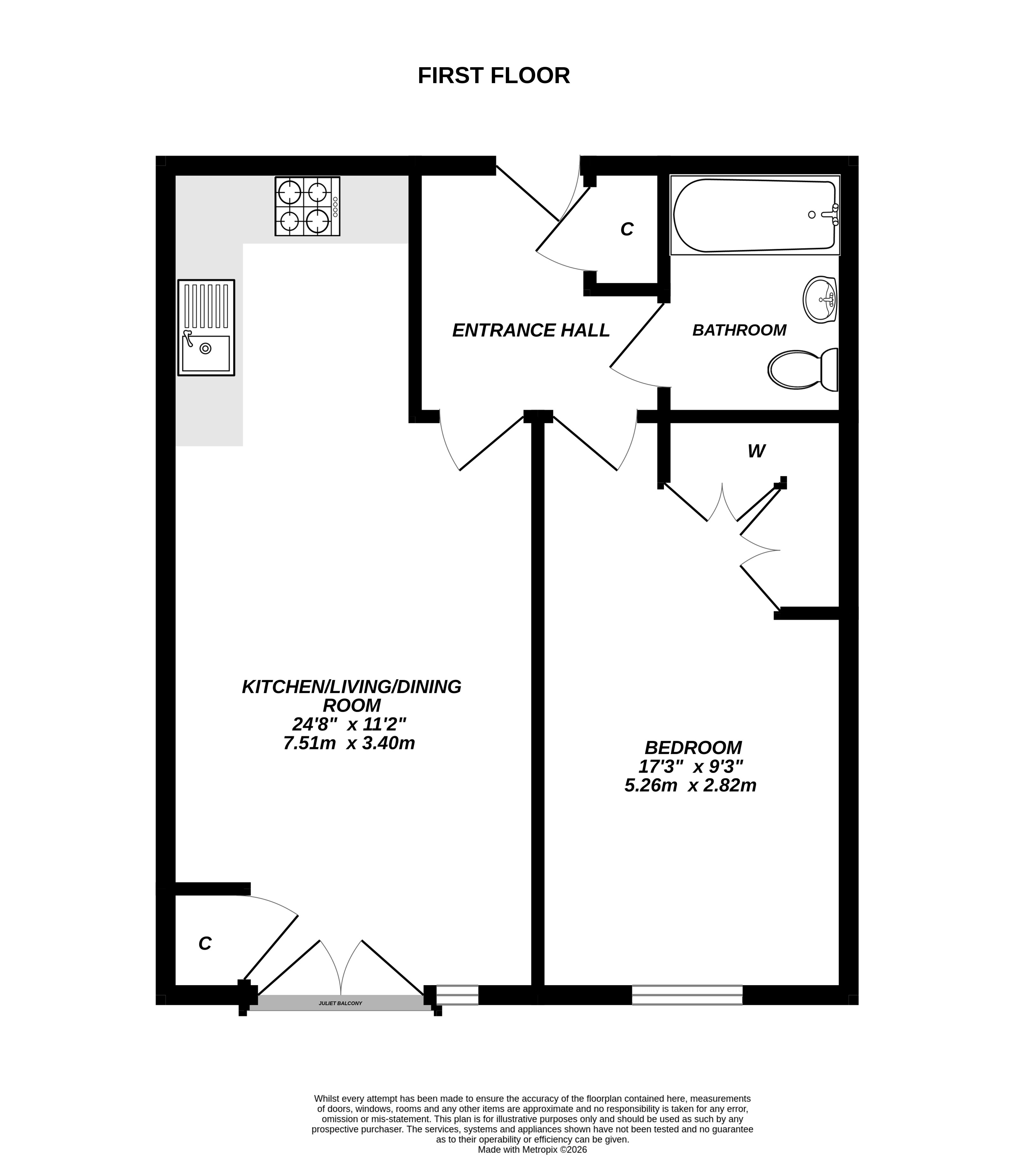 33 Willow House,, Carter Court, Hampshire floorplan