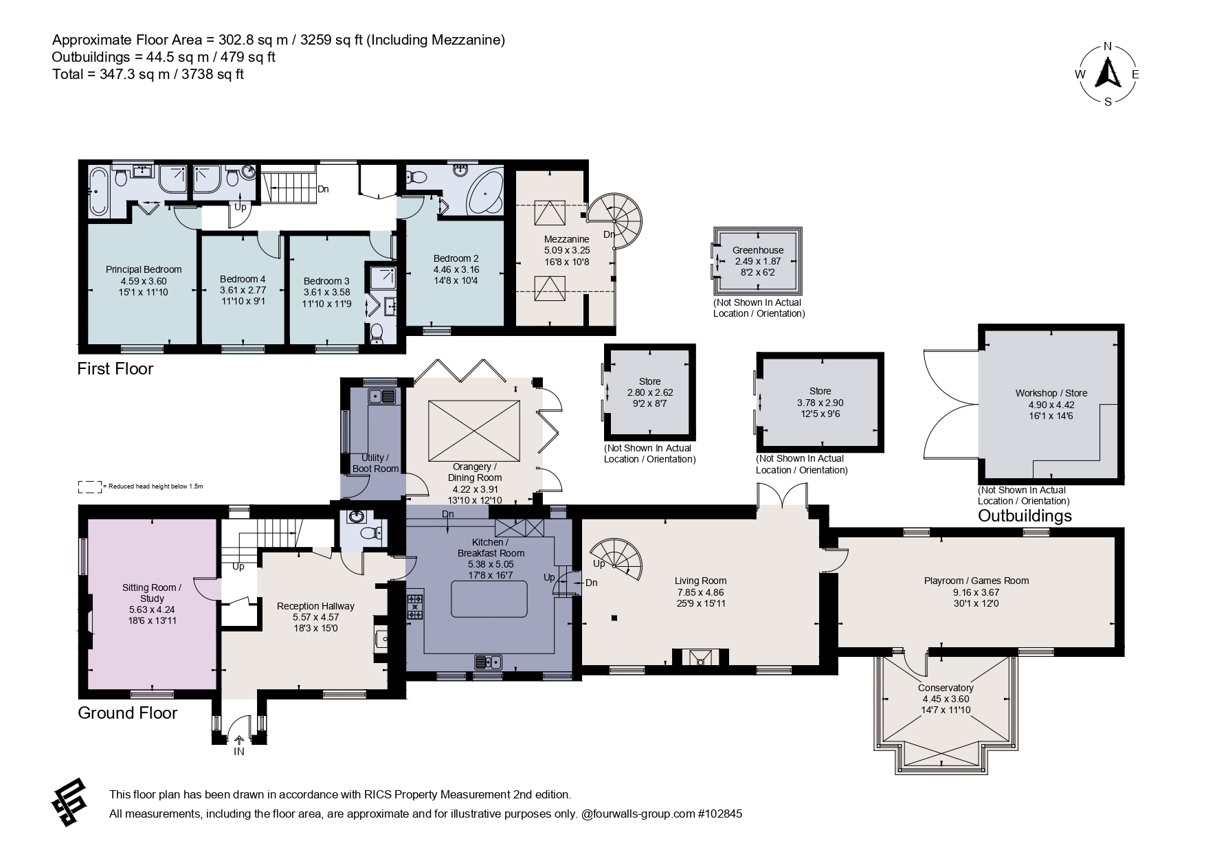 2 Main Street floorplan