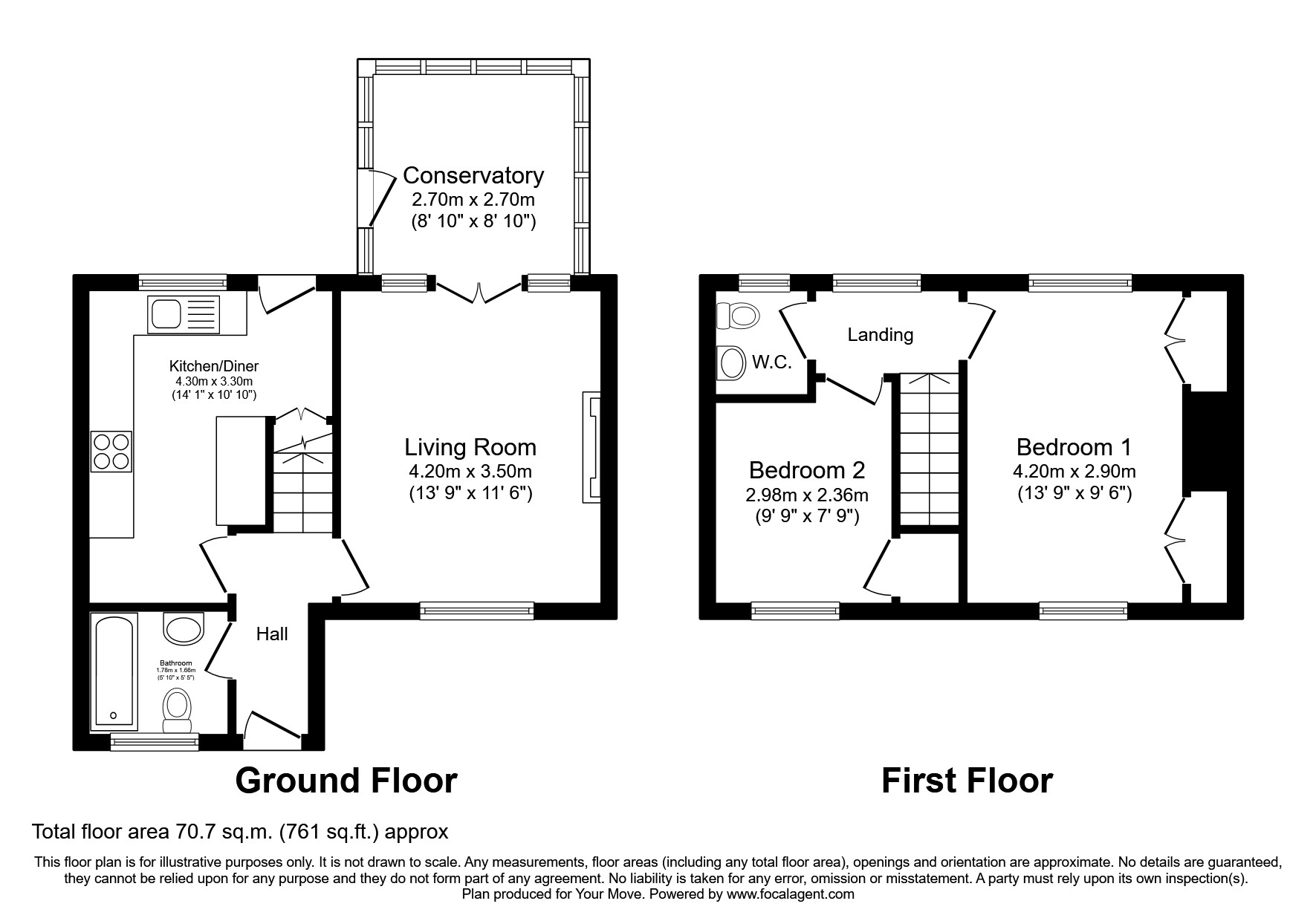 The Drive, Whickham, Newcastle Upon Tyne NE16, 2 bedroom end terrace