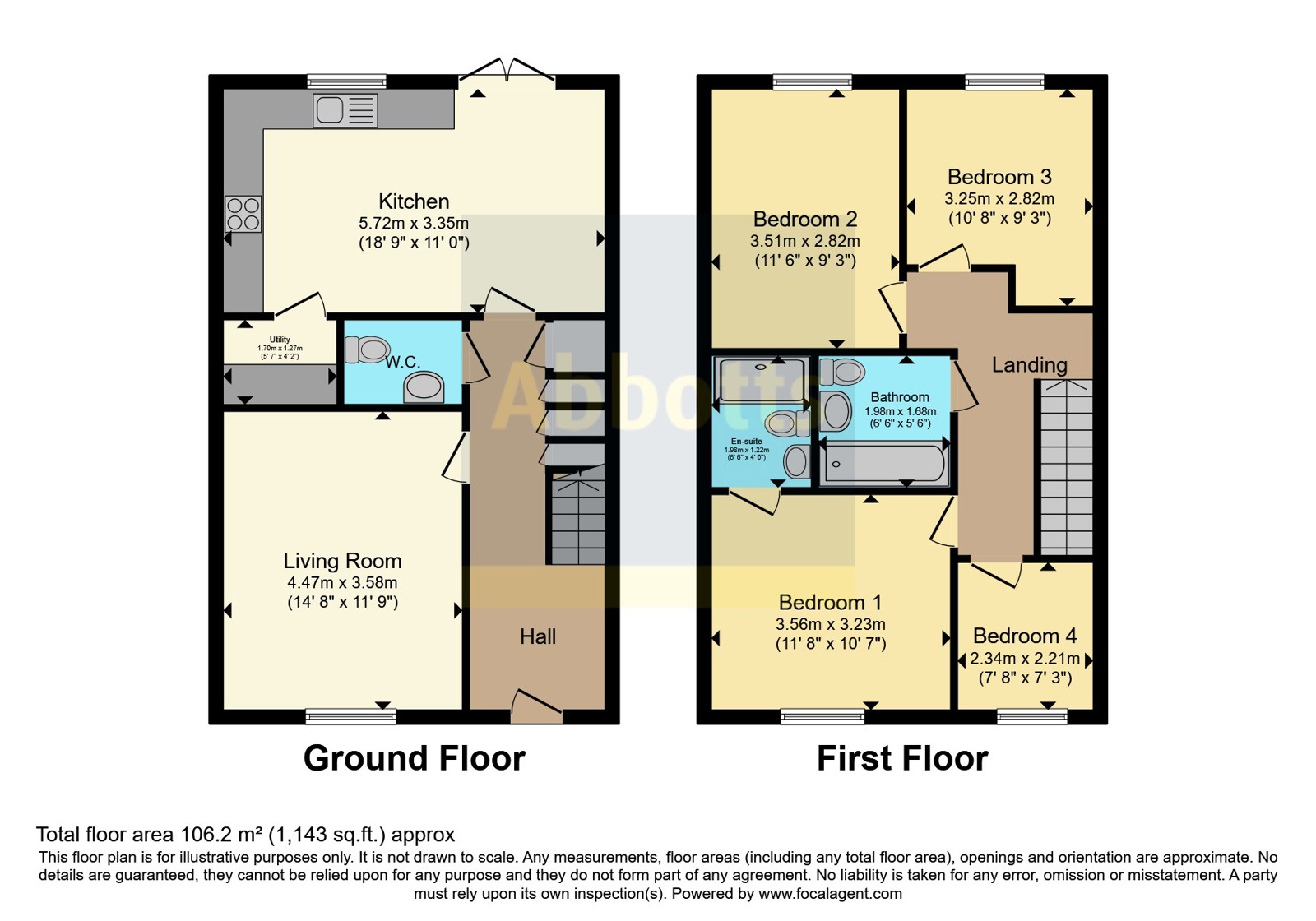 14, Robin Grove, Norfolk floorplan