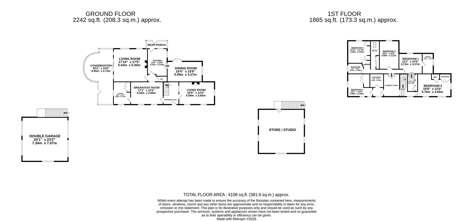 Newbridge Cottage, Newport floorplan