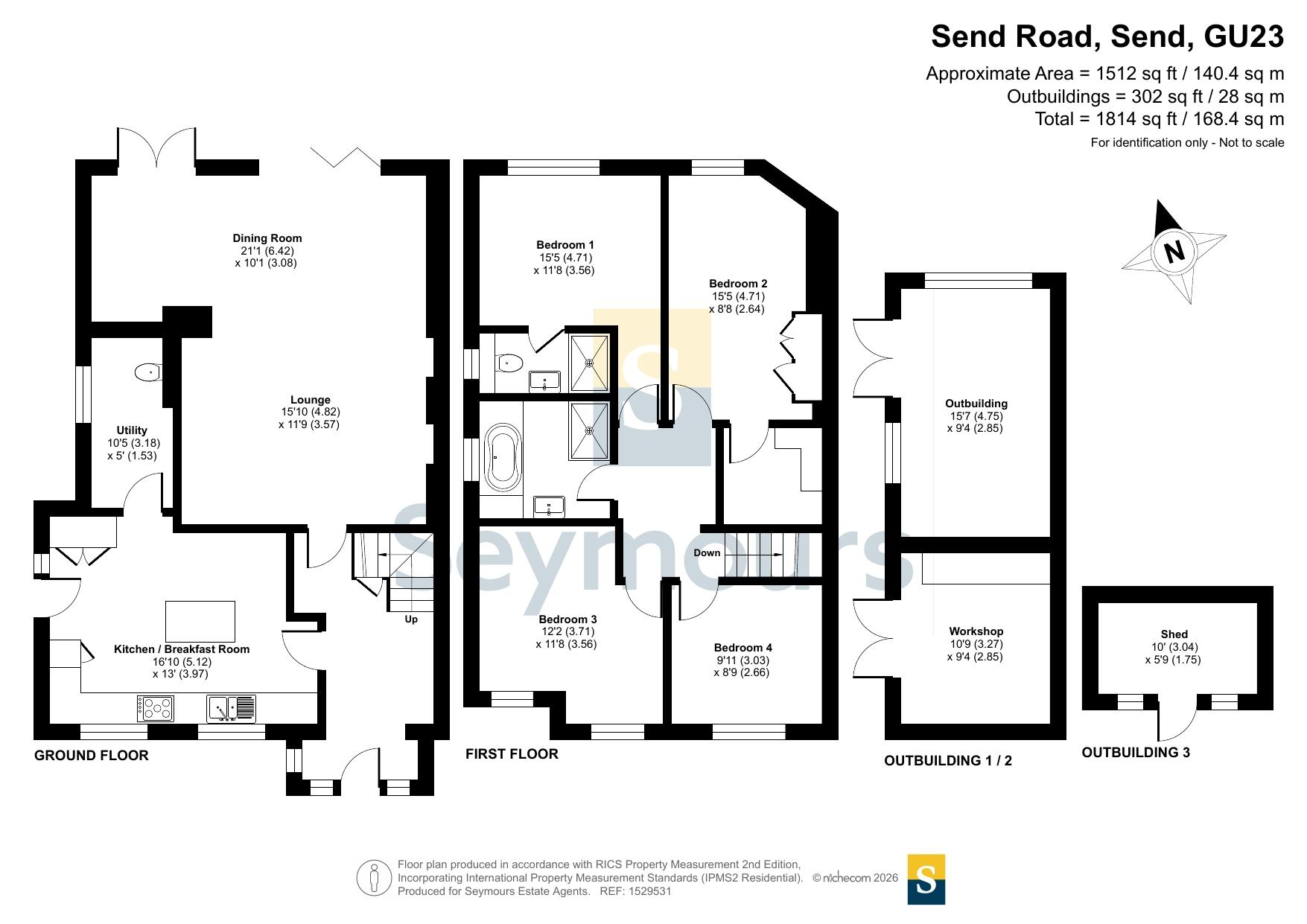 7, Send Road, Surrey floorplan