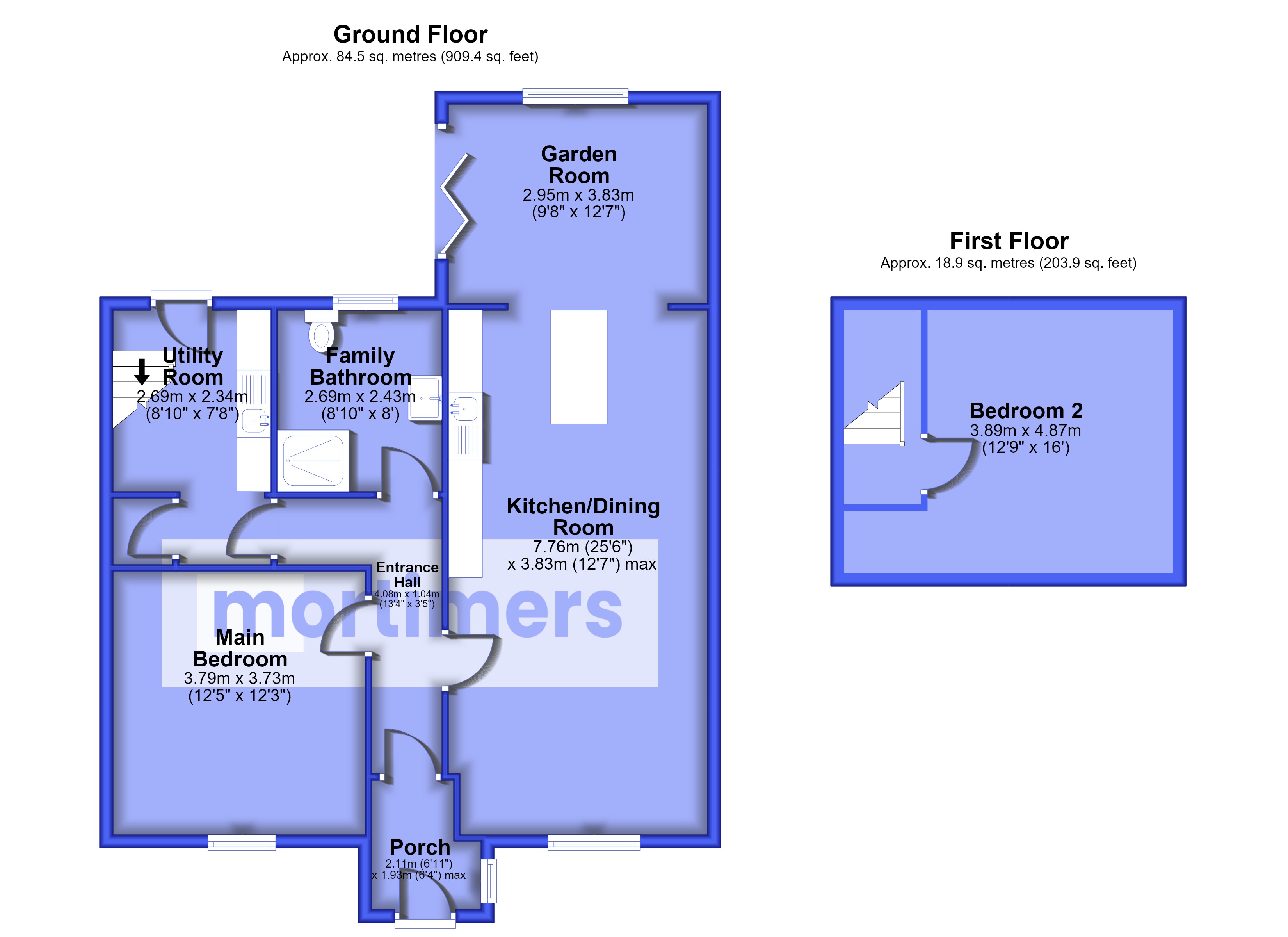 15, Whitewell Road, Lancashire floorplan