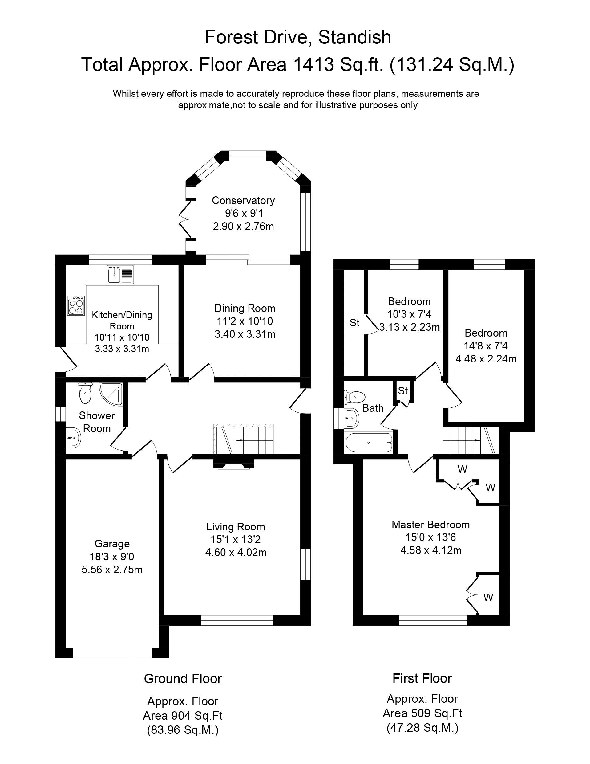 3 Bedrooms Detached house for sale in Forest Drive, Standish, Wigan WN6