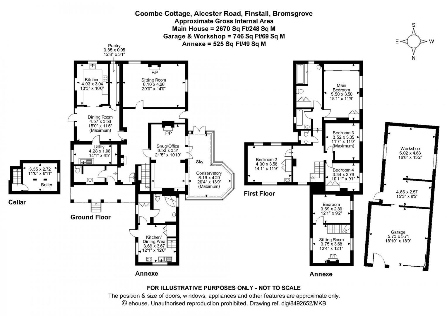 Alcester Road, Finstall, Bromsgrove, Worcestershire B60, 4 bedroom