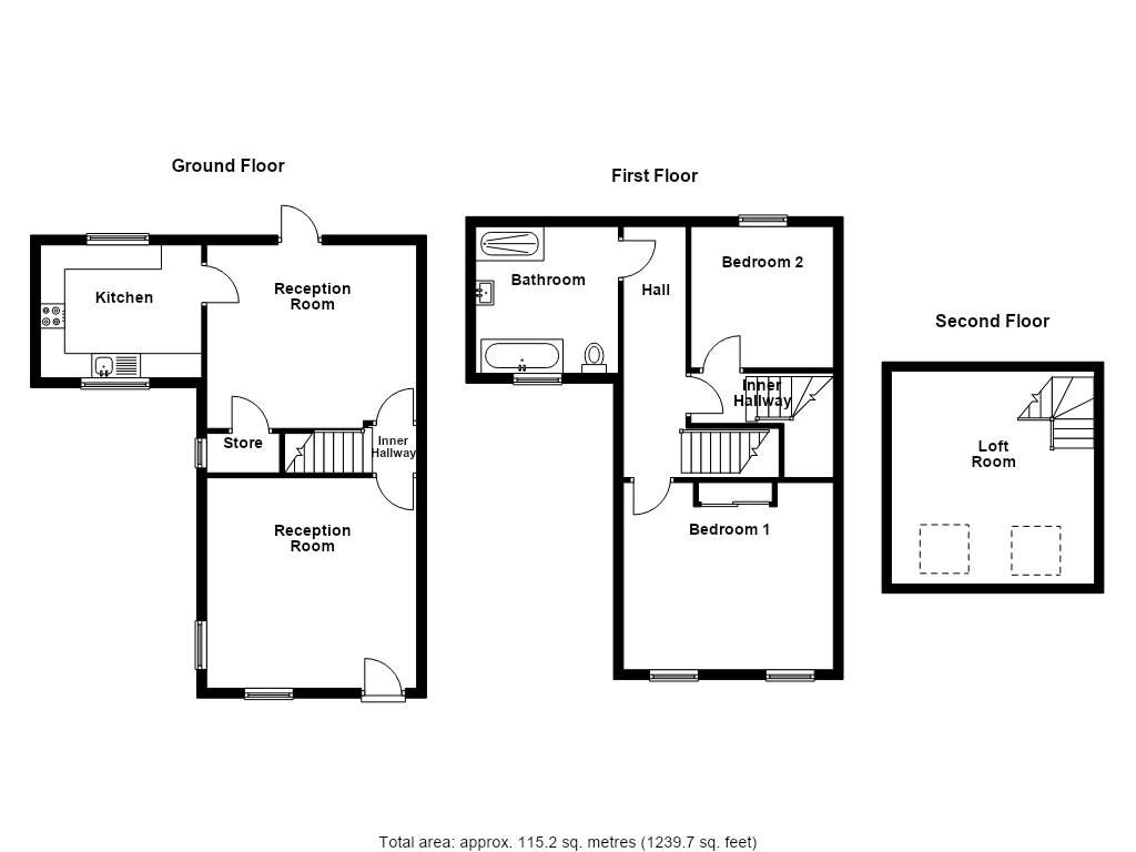 132, Bolton Road, Bolton floorplan