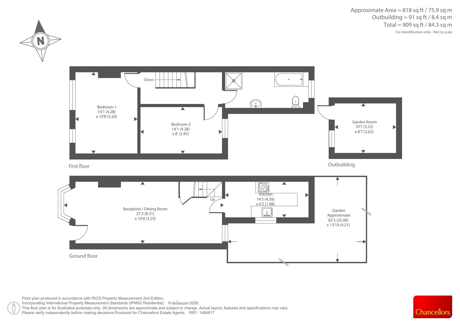 44, Severalls Avenue, Chesham floorplan
