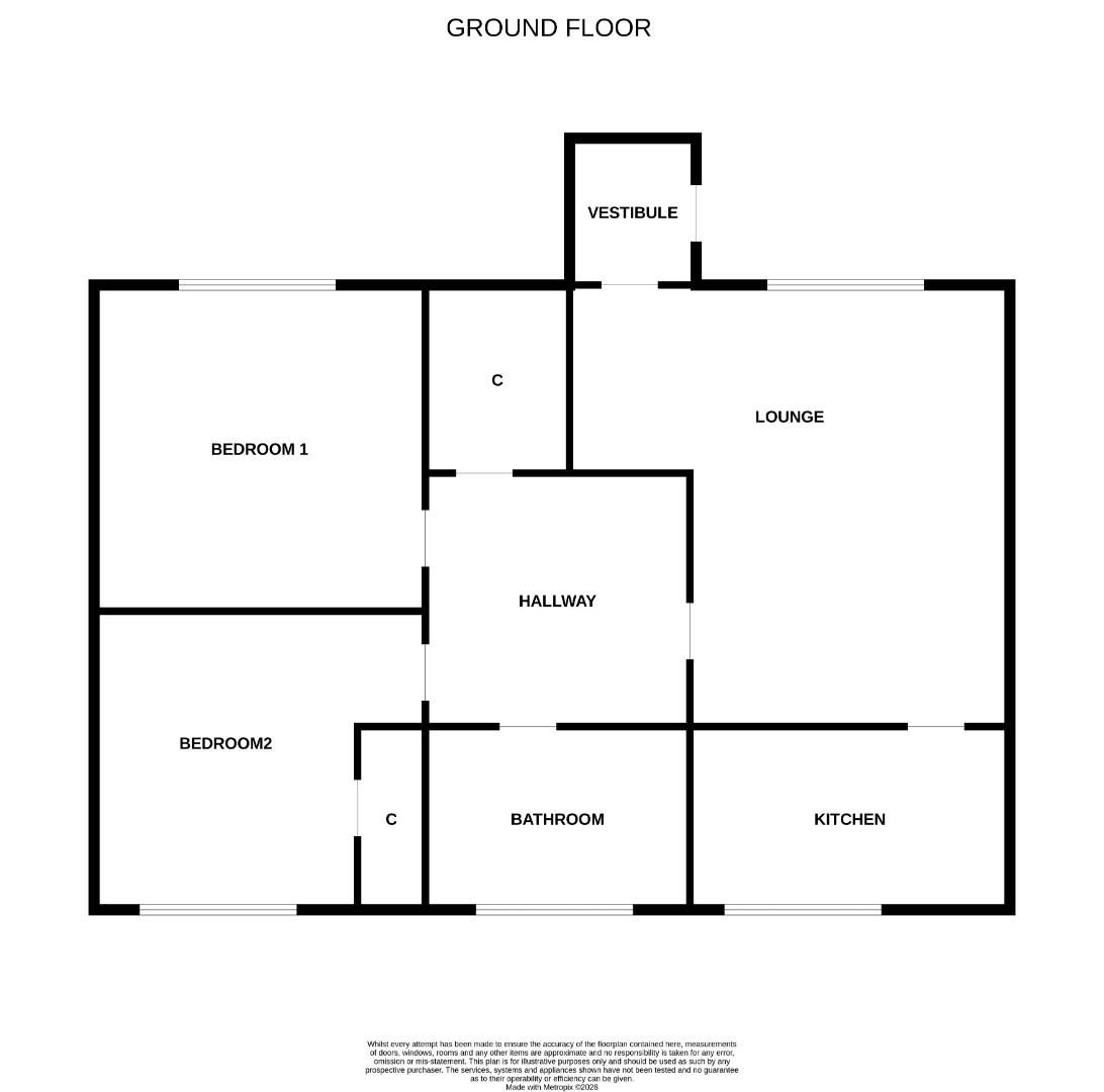 16, The Cleaves, Alloa floorplan