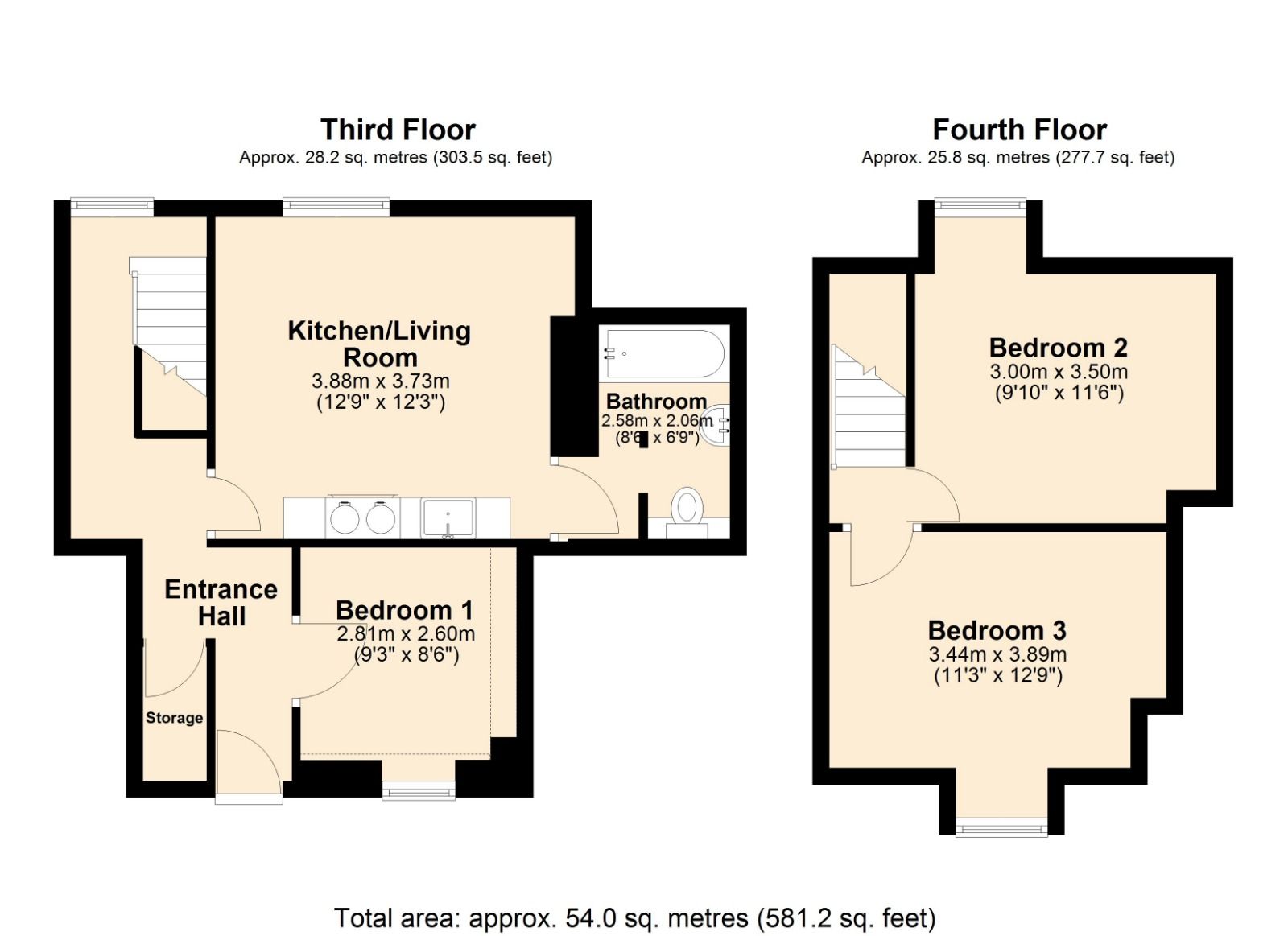 230 Levita House, Euston, London, NW1 1HN, London floorplan