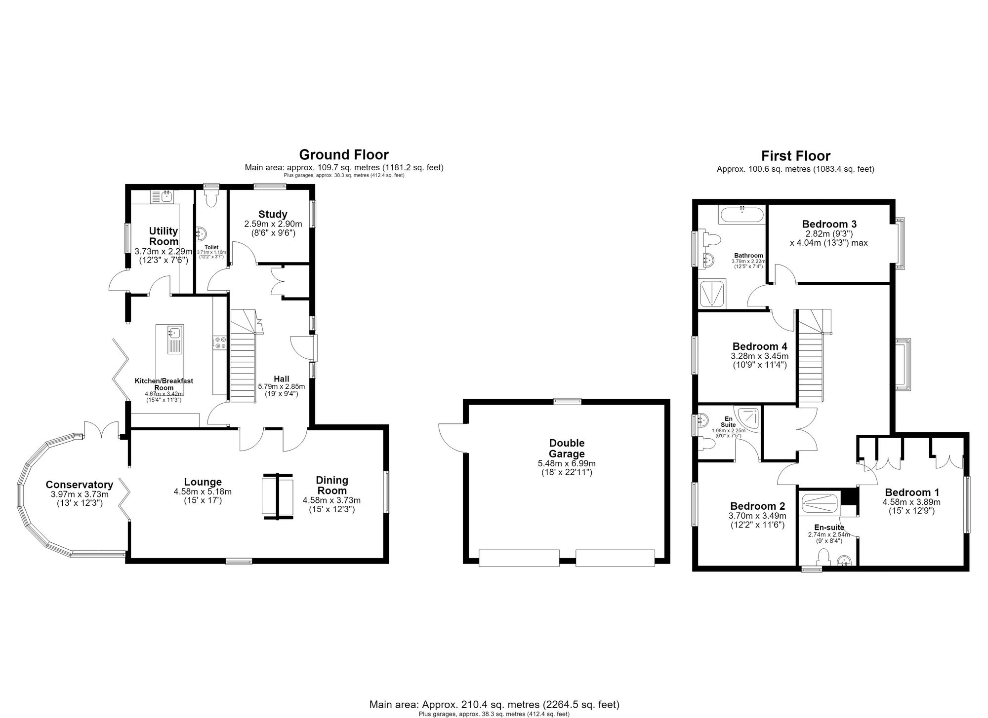 4 Aldous Court, Royston floorplan
