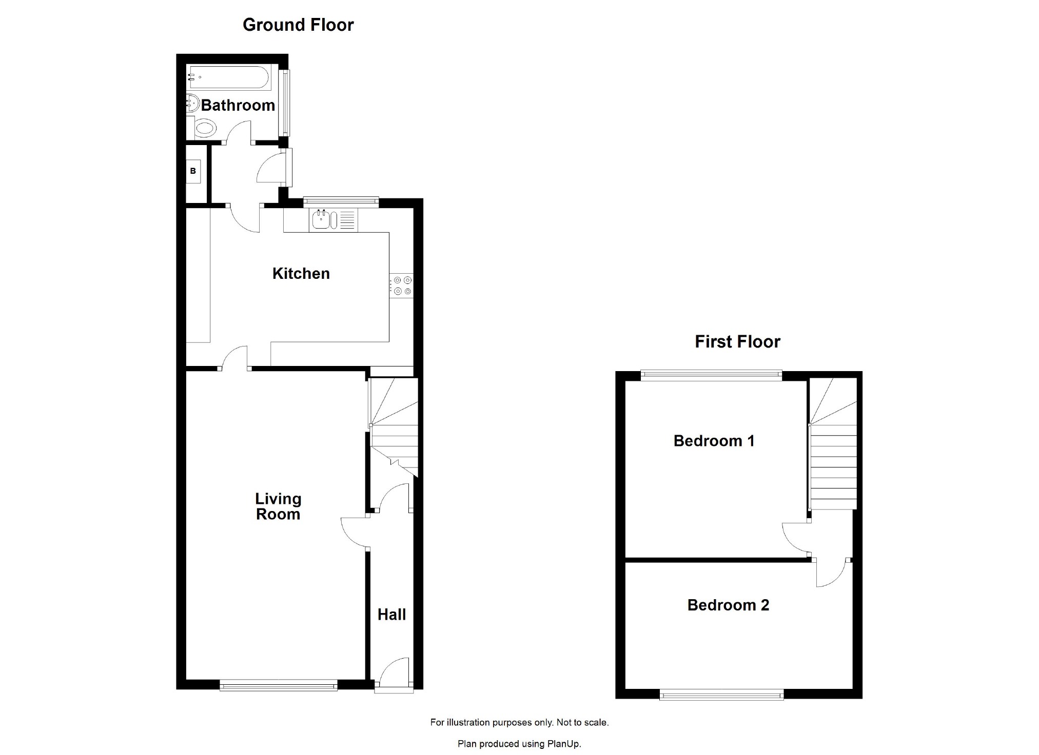 Carmarthen Road, Gendros, Swansea SA5, 2 bedroom terraced house for