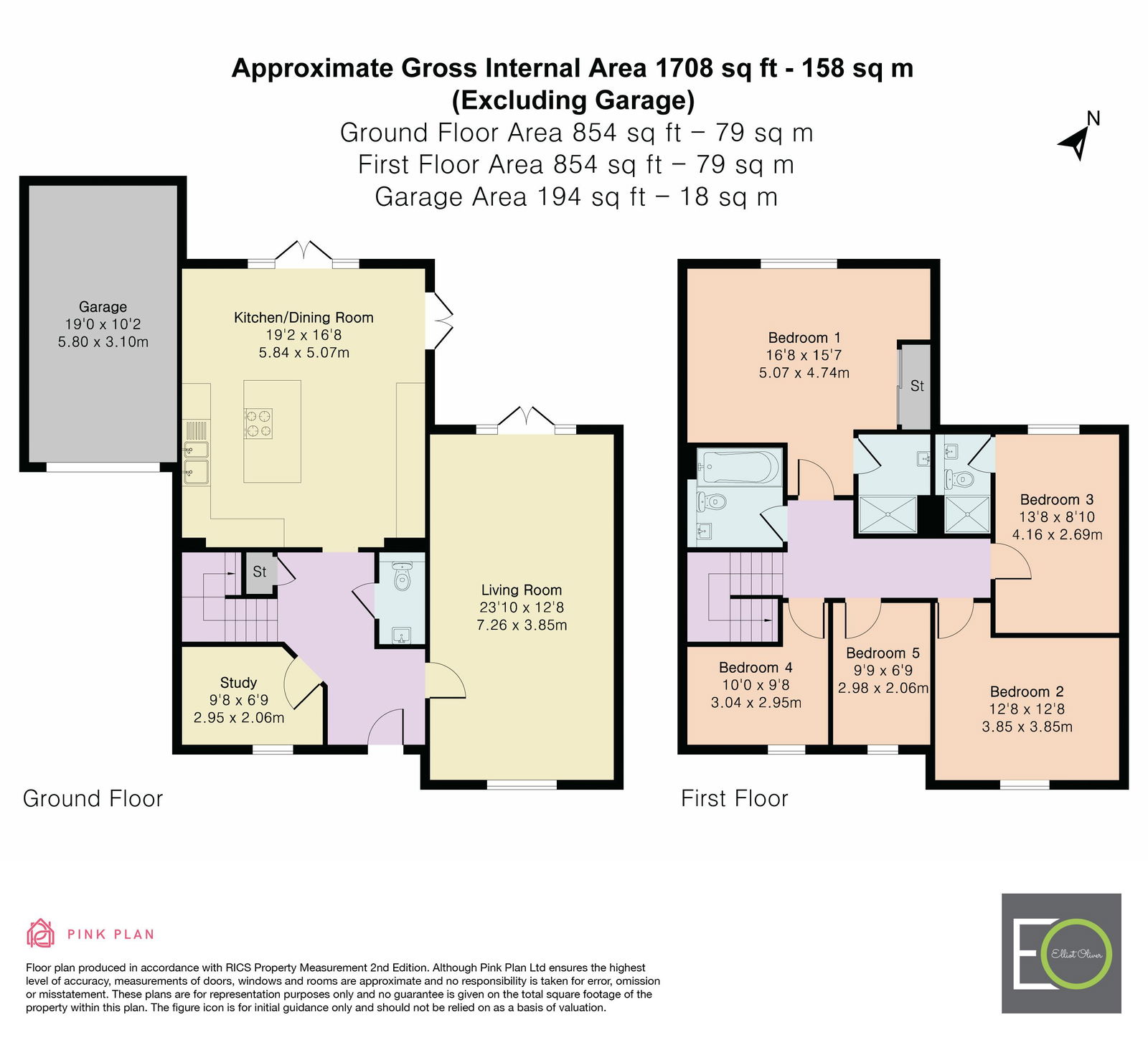 14, Clover Drive, Cheltenham floorplan