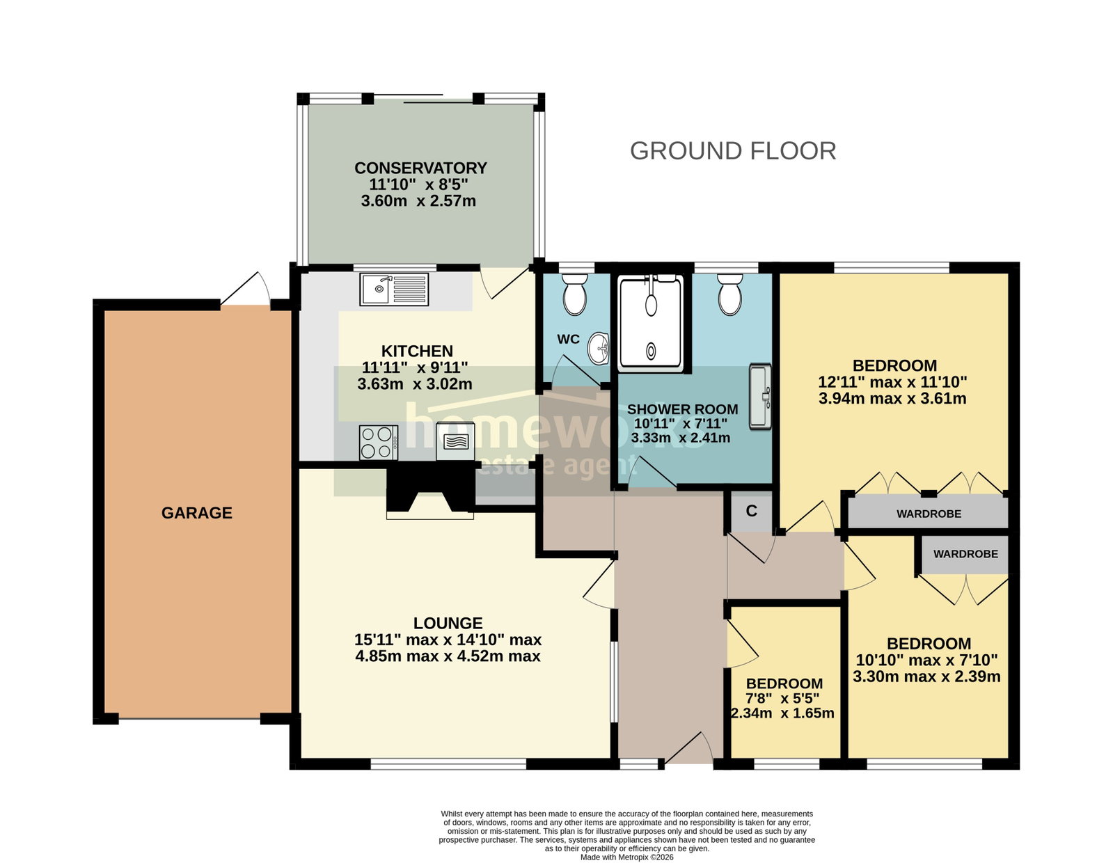 32, Mill Street, Dereham floorplan
