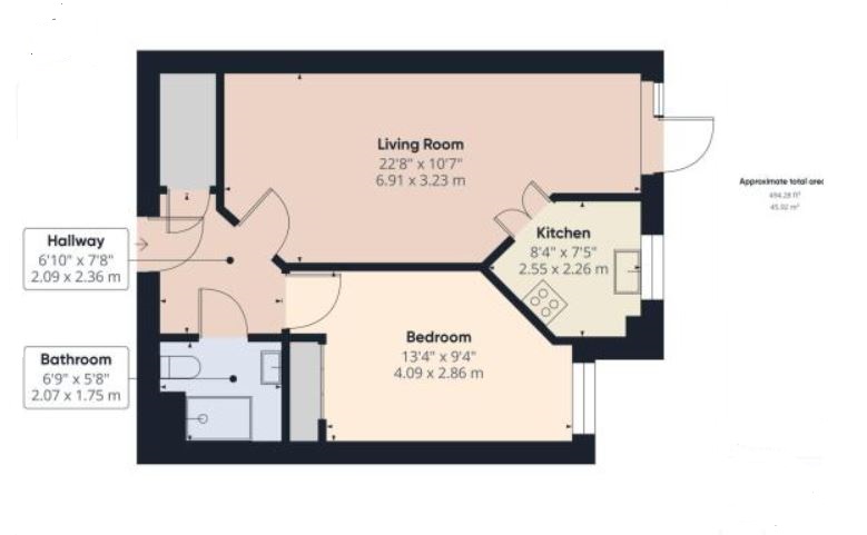 36, Millfield Court, West Sussex floorplan