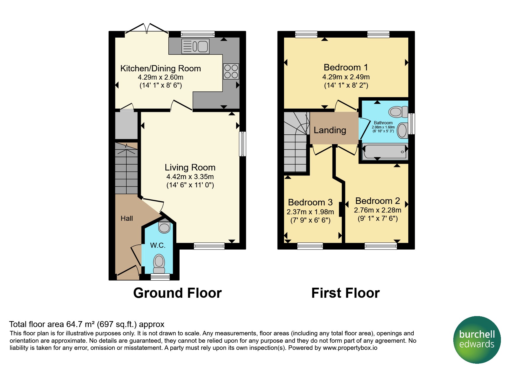 18, Goodacre Close, Alfreton floorplan