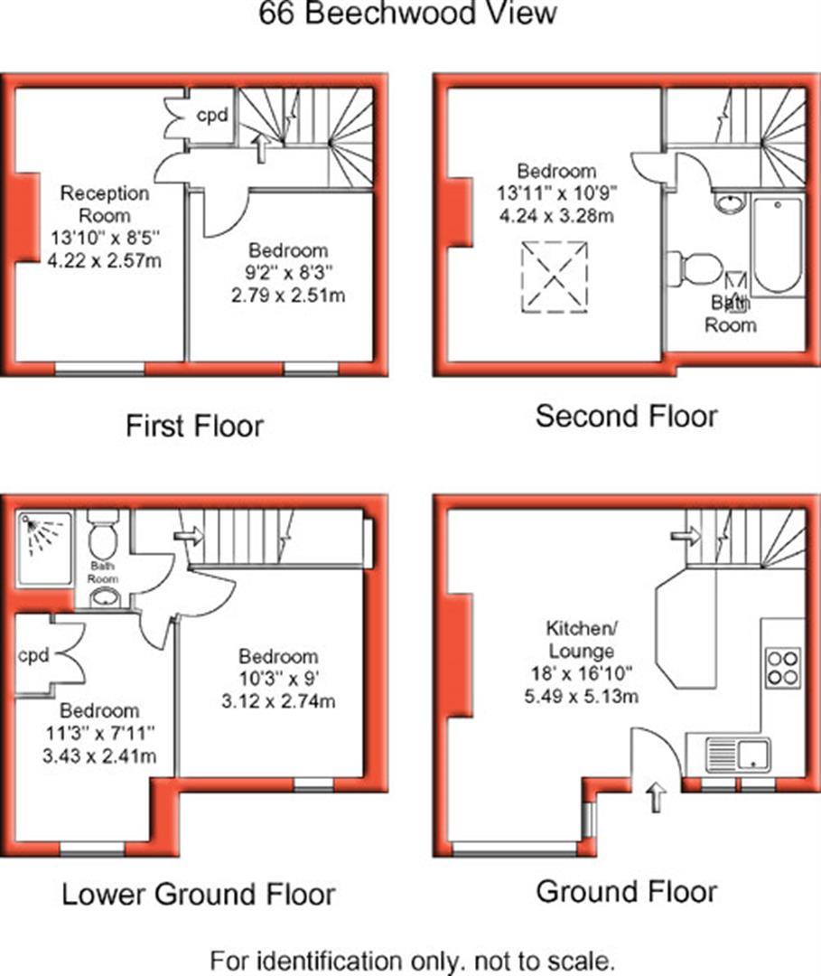 5 Bedrooms Terraced house for sale in Beechwood View, Burley, Leeds LS4
