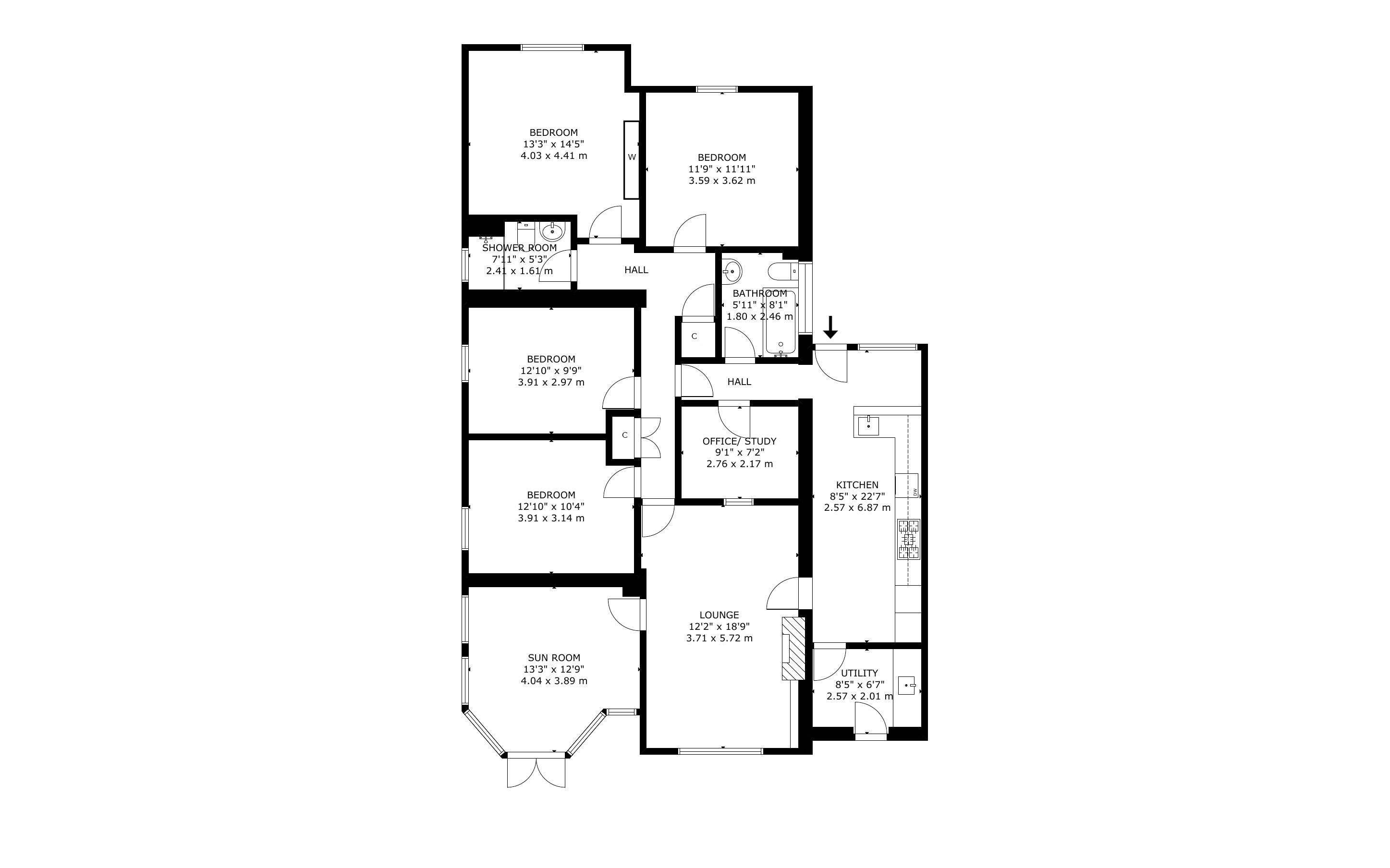 12, Hallcroft Green, Ratho floorplan