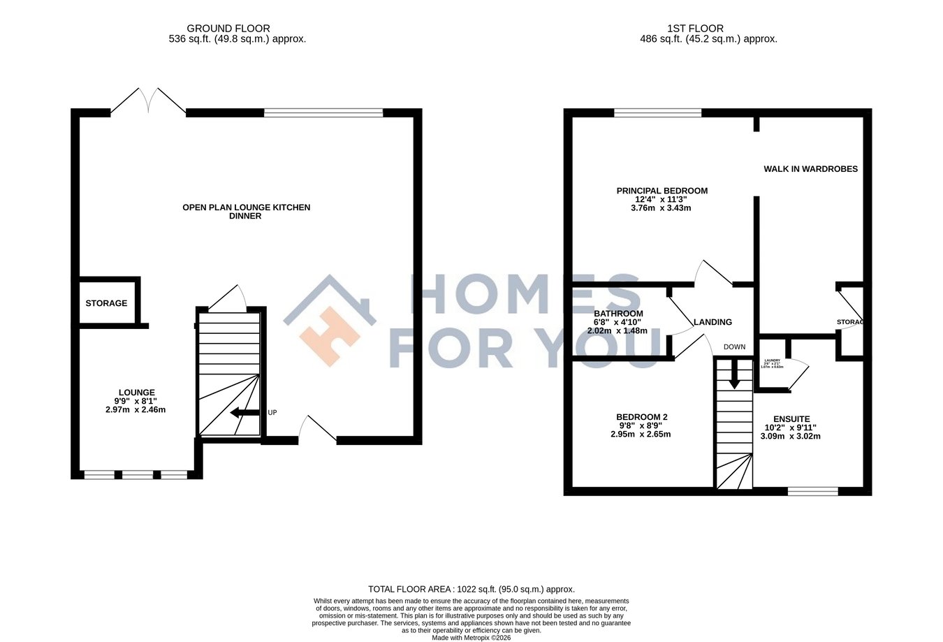2, Fairley Drive, Larbert floorplan