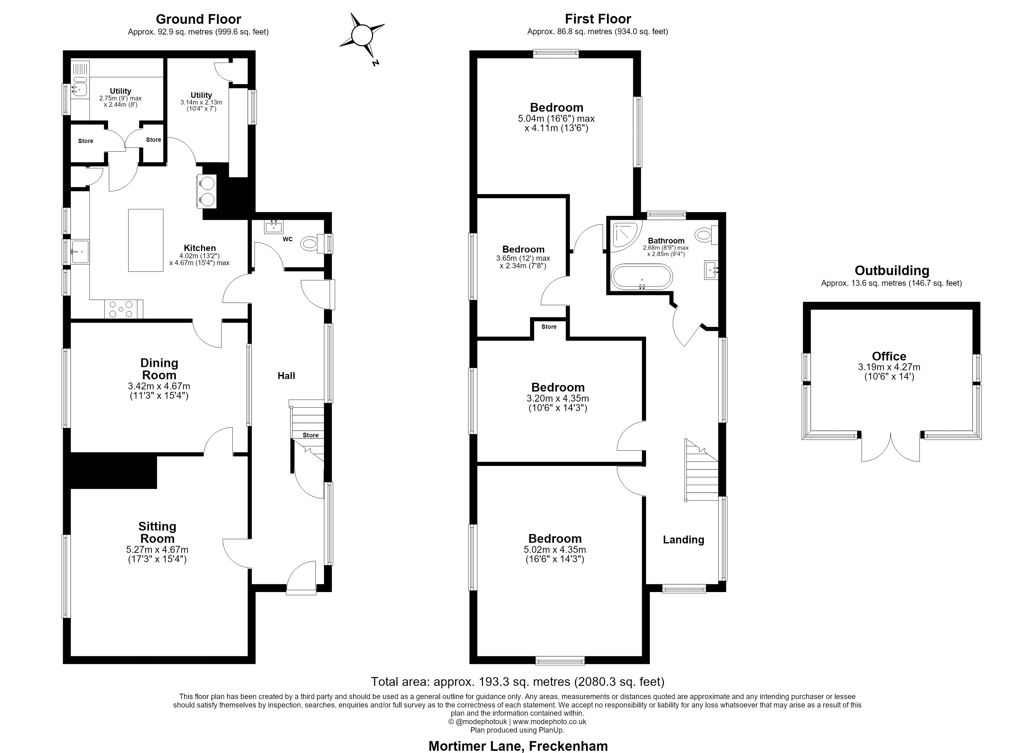 Mortimer House, Mortimer Lane, Freckenham floorplan