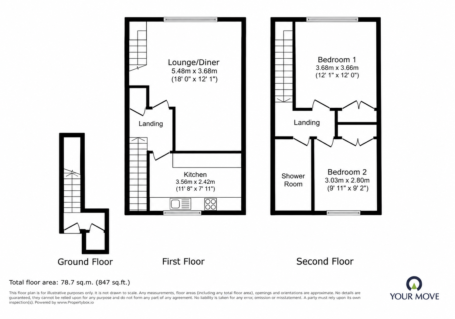 Magdalen Court, Kent floorplan