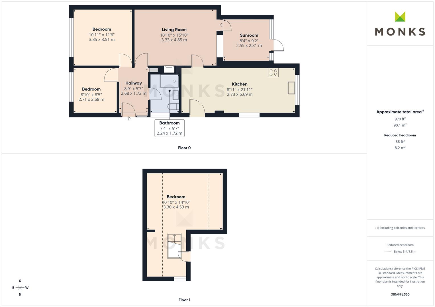12, Powis Avenue, Oswestry floorplan