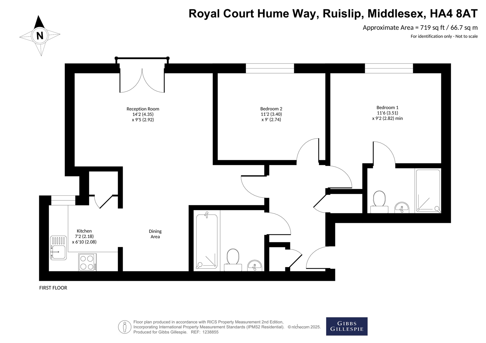 Hume Way, Ruislip, Middlesex floorplan