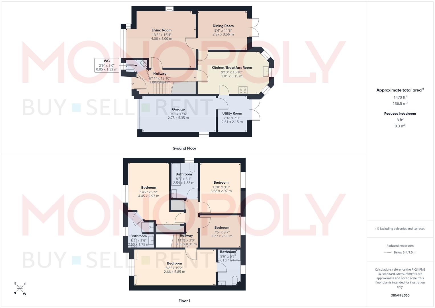 8, Dee Meadows, Wrexham floorplan