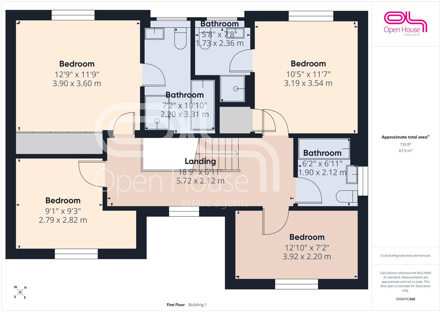 43, Norham Parade, Stafford floorplan