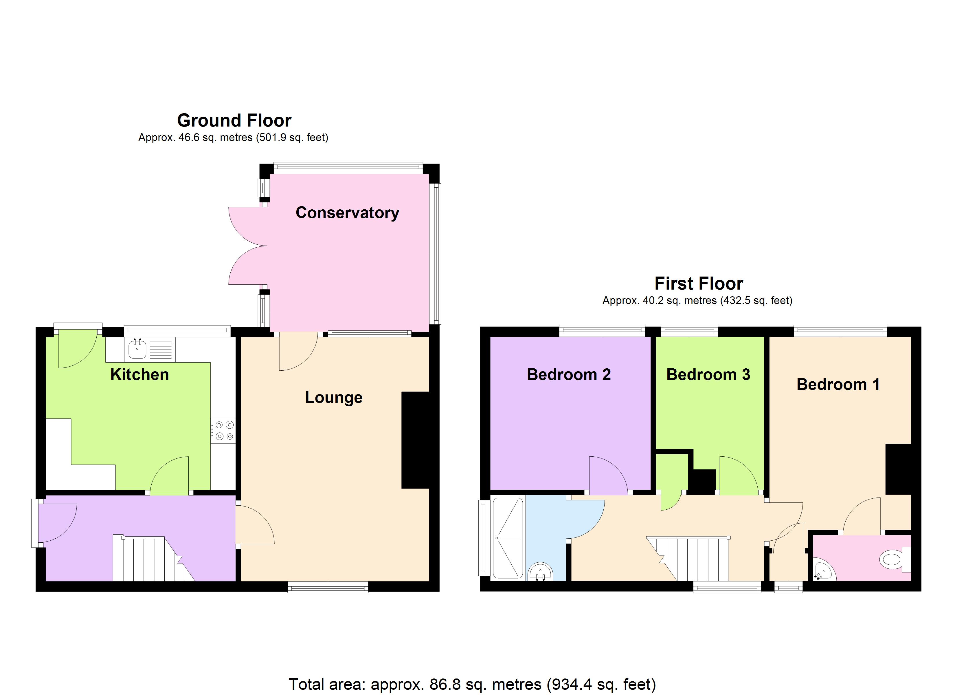 33, Darkfield Way, Bridgwater floorplan